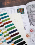Cross Stitch Kit Luca - S - Tiger of the Jungle, BU5048 - Luca - S Yarns