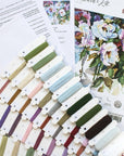 Cross Stitch Kit Luca - S - White roses, B2400 - Luca - S Yarns