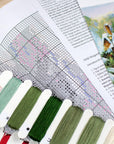 Cross Stitch Kit Luca - S - Winter landscape BU5001 - Luca - S Yarns
