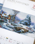 Cross Stitch Kit Luca - S - Winter Landscape, BU5002 - Luca - S Yarns