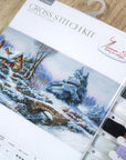 Cross Stitch Kit Luca - S - Winter Landscape, BU5002 - Luca - S Yarns