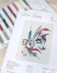 Cross Stitch Kit Luca - S - Wolf, B2305 - Luca - S Yarns