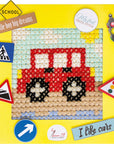 Cross Stitch Kit Luca - S - X04 Car - Luca - S Yarns