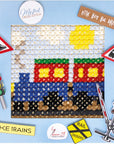 Cross Stitch Kit Luca - S - X05 Train - Luca - S Yarns