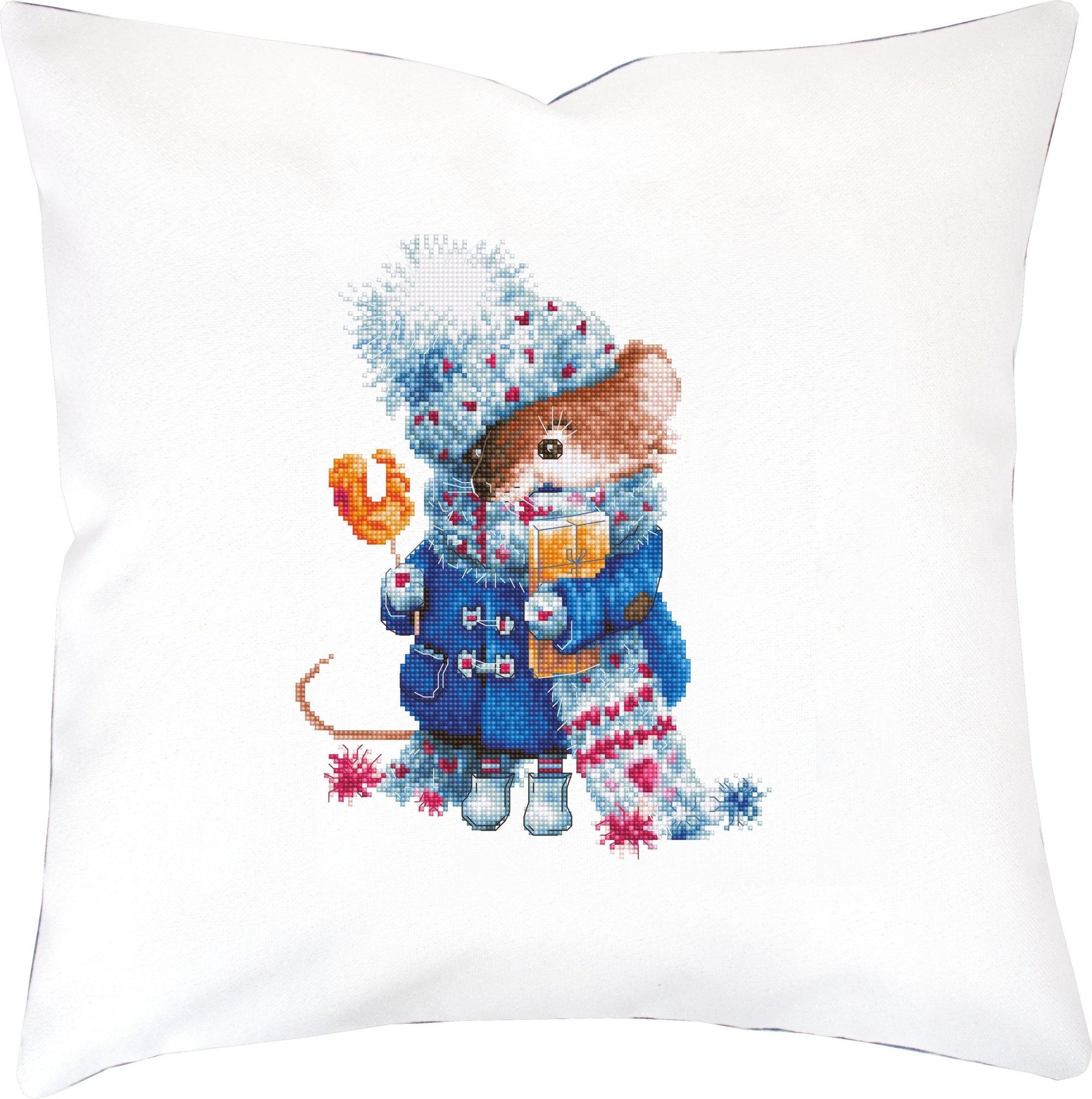 Cross Stitch Kit | Pillowcase PB208 - Luca - S Yarns