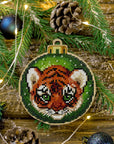 Cross Stitch Kit with Beads on Wood - Luca - S Yarns