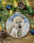 Cross Stitch Kit with Beads on Wood - Luca - S Yarns