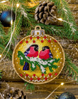 Cross Stitch Kit with Beads on Wood - Toys Needlecraft on Wood - Luca - S Yarns