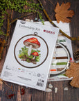 Cross Stitch Kit with Hoop Included Luca - S - Amanita Muscaria, BC232 - Luca - S Yarns