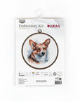 Cross Stitch Kit with Hoop Included Luca - S - BC212, Welsh Corgi - Luca - S Yarns