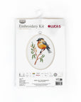 Cross Stitch Kit with Hoop Included Luca - S - Bird On The Branch, BC106 - Luca - S Yarns