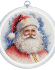 Cross Stitch Kit with Hoop Included Luca - S - Santa, BC224 - Luca - S Yarns