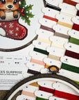 Cross Stitch Kit with Hoop Included Luca - S - Santa's Surprise, BC236 - Luca - S Yarns