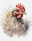 Cross Stitch Kit with Hoop Included Luca - S - The Chicken, BC216 - Luca - S Yarns