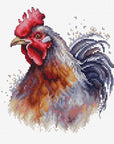 Cross Stitch Kit with Hoop Included Luca - S - The Cock, BC217 - Luca - S Yarns