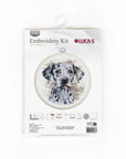 Cross Stitch Kit with Hoop Included Luca - S - The Dalmatian, BC208 - Luca - S Yarns