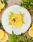 Cross Stitch Kit with Hoop Included Luca - S - The Lemon Juice, BC234 - Luca - S Yarns