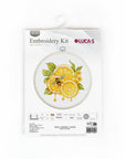 Cross Stitch Kit with Hoop Included Luca - S - The Lemon Juice, BC234 - Luca - S Yarns