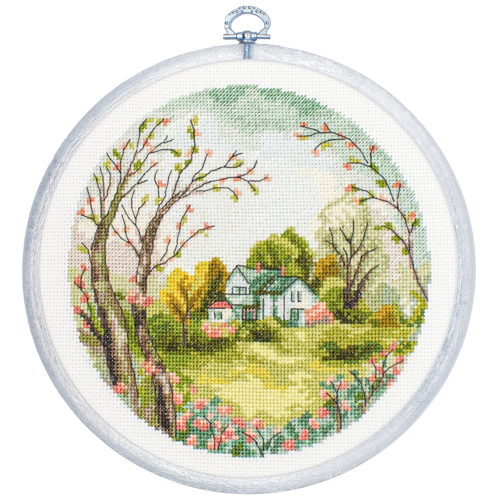 Cross Stitch Kit with Hoop Included Luca - S - The Spring, BC219 - Luca - S Yarns