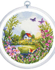 Cross Stitch Kit with Hoop Included Luca - S - The Summer, BC220 - Luca - S Yarns