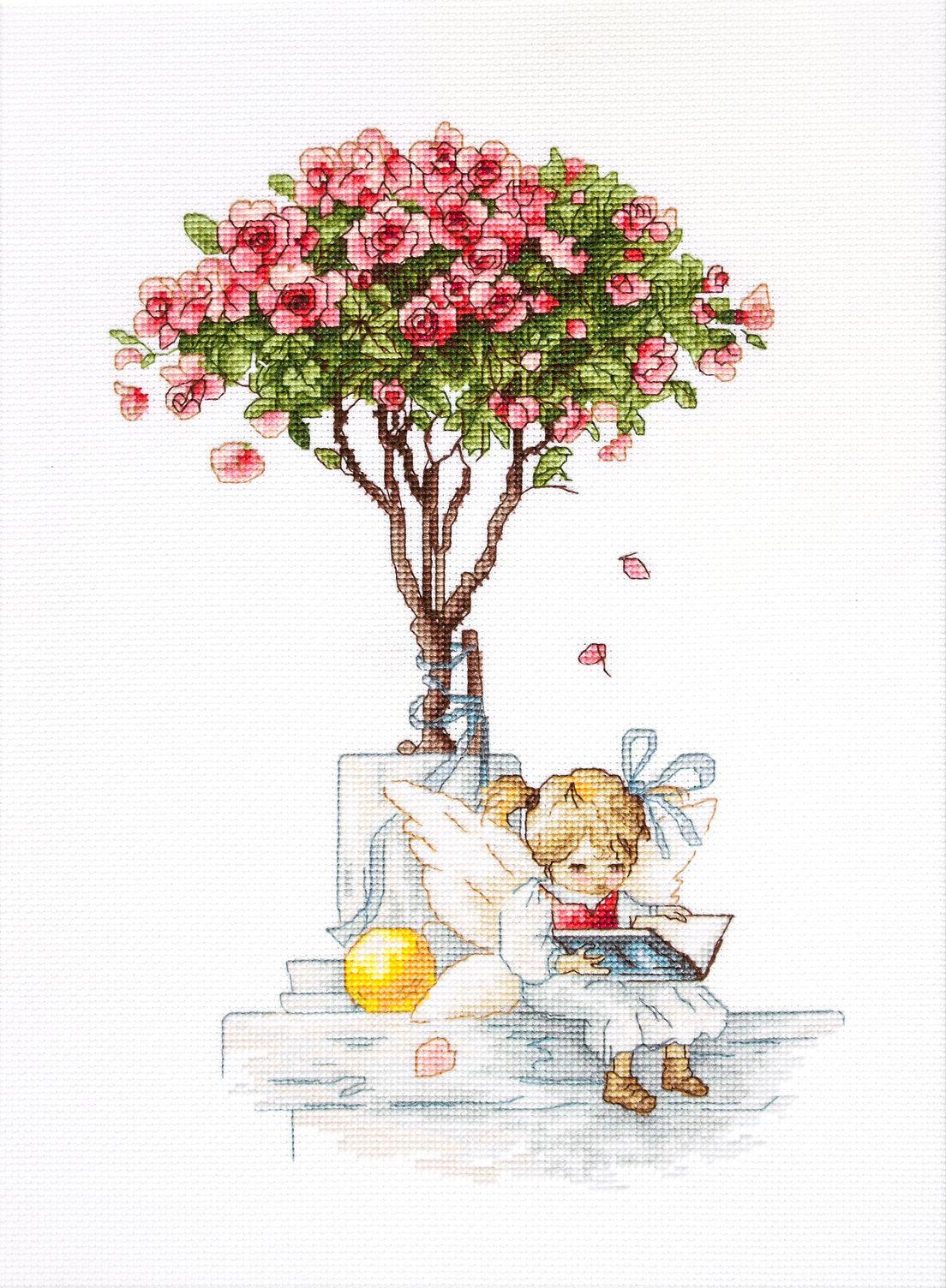 Cross Stitch Luca - S - The fairy of the roses, B1115 - Luca - S Yarns