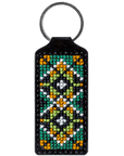 Key Chain Needlecraft Kit - Cross Stitch Kit on Leather - Luca - S Yarns