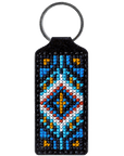 Key Chain Needlecraft Kit - Cross Stitch Kit on Leather - Luca - S Yarns