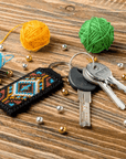 Key Chain Needlecraft Kit - Cross Stitch Kit on Leather - Luca - S Yarns