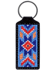 Key Chain Needlecraft Kit - Cross Stitch Kits on Leather - Luca - S Yarns