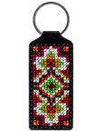 Key Chain Needlecraft Kit - Cross Stitch Kits on Leather - Luca - S Yarns