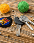 Key Chain Needlecraft Kit - Cross Stitch Kits on Leather - Luca - S Yarns