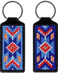 Key Chain Needlecraft Kit - Cross Stitch Kits on Leather - Luca - S Yarns