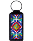 Key Chain Needlecraft Kit - Cross Stitch Kits on Leather - Luca - S Yarns