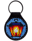 Key Chain Needlecraft Kit - Cross Stitch Kits on Leather - Luca - S Yarns