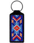 Key Chain Needlecraft Kit - Cross Stitch Kits on Leather - Luca - S Yarns