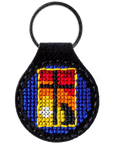 Key Chain Needlecraft Kit - Cross Stitch Kits on Leather - Luca - S Yarns