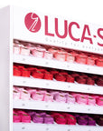 Luca - S Cotton Perle Wooden Stand - 110 Colors - (10 Fill) - Luca - S Yarns