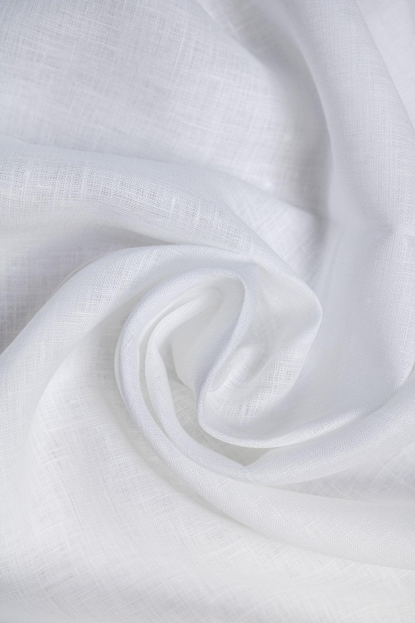 Luca - S Natural Pure 100% Linen Soft Fabric Natural White Color - Luca - S Yarns