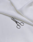 Luca - S Natural Pure 100% Linen Soft Fabric White Color - Luca - S Yarns