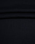 Luca - S Natural Pure 100% Linen Wrinkled Fabric Black Color - Luca - S Yarns