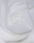 Luca - S Natural Pure 100% Linen Wrinkled Fabric Natural White Color - Luca - S Yarns