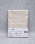 Luca - S Natural Pure Linen Wrinkled Fabric Light Beige Color - Luca - S Yarns