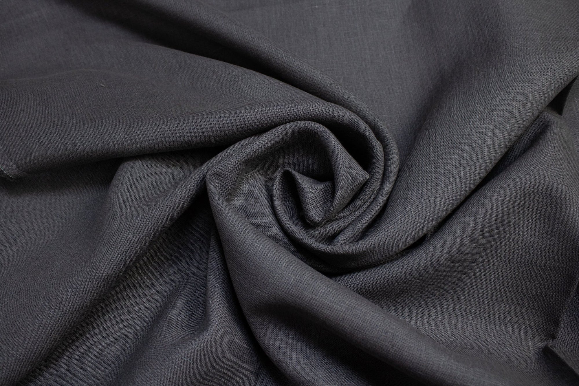 Luca - S Pure Natural 100% Linen Soft Fabric Ash Grey Color - Luca - S Yarns