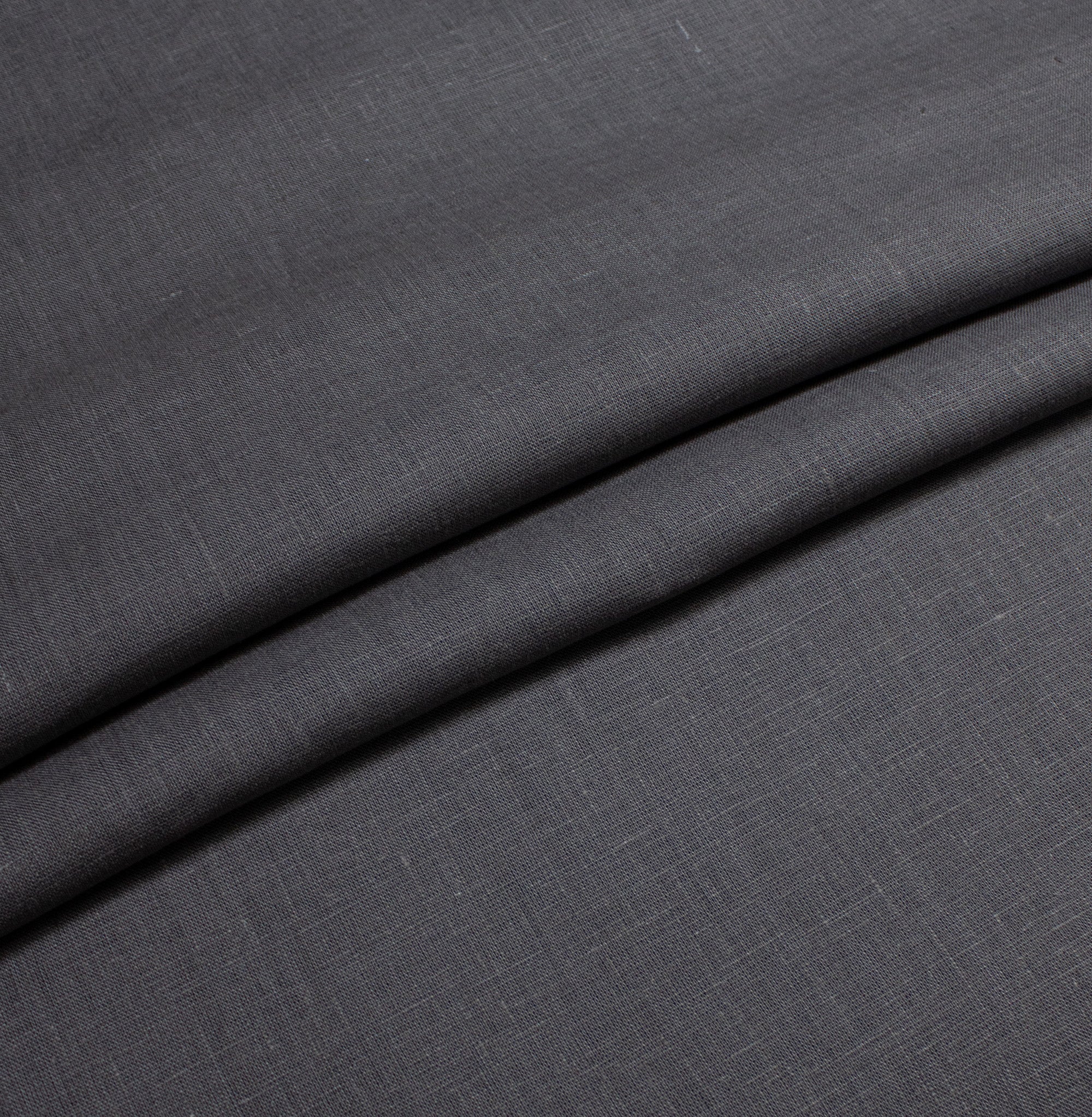 Luca - S Pure Natural 100% Linen Soft Fabric Ash Grey Color - Luca - S Yarns