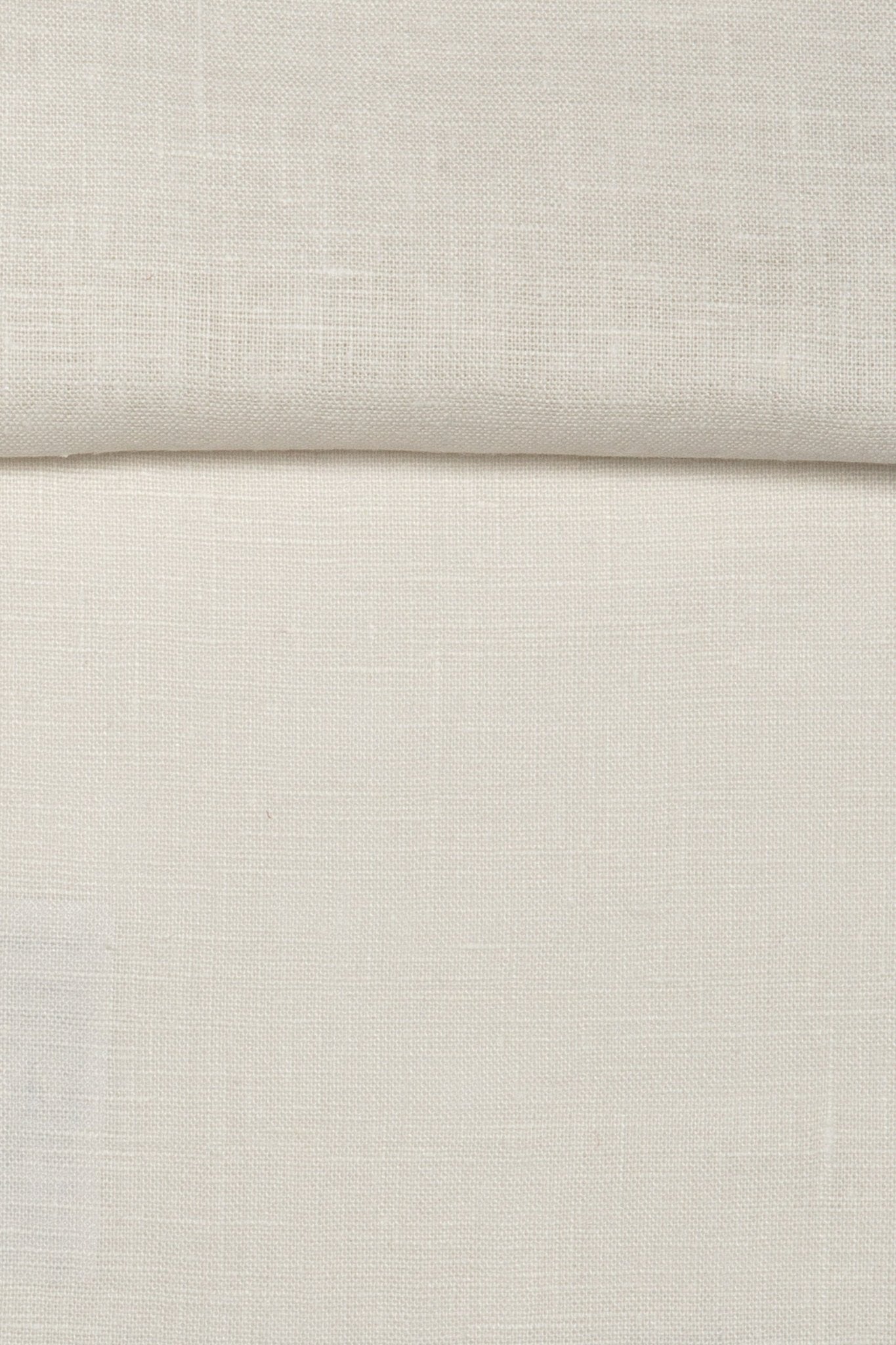 Luca - S Pure Natural 100% Linen Soft Fabric Natural White Color - Luca - S Yarns