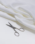 Luca - S Pure Natural Linen Wrinkled Fabric Chalk Color - Luca - S Yarns