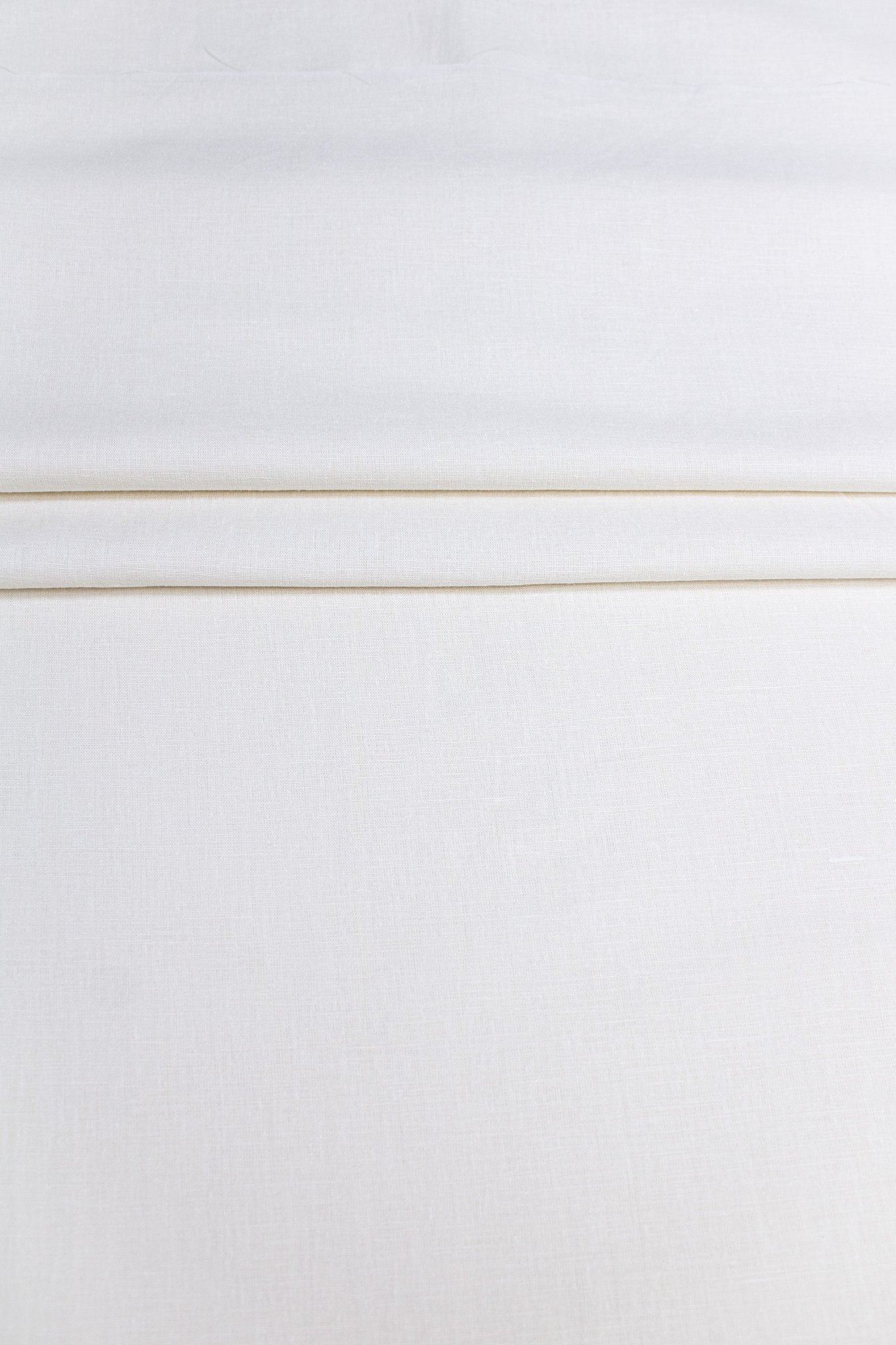 Luca - S Pure Natural Linen Wrinkled Fabric Cream Color - Luca - S Yarns