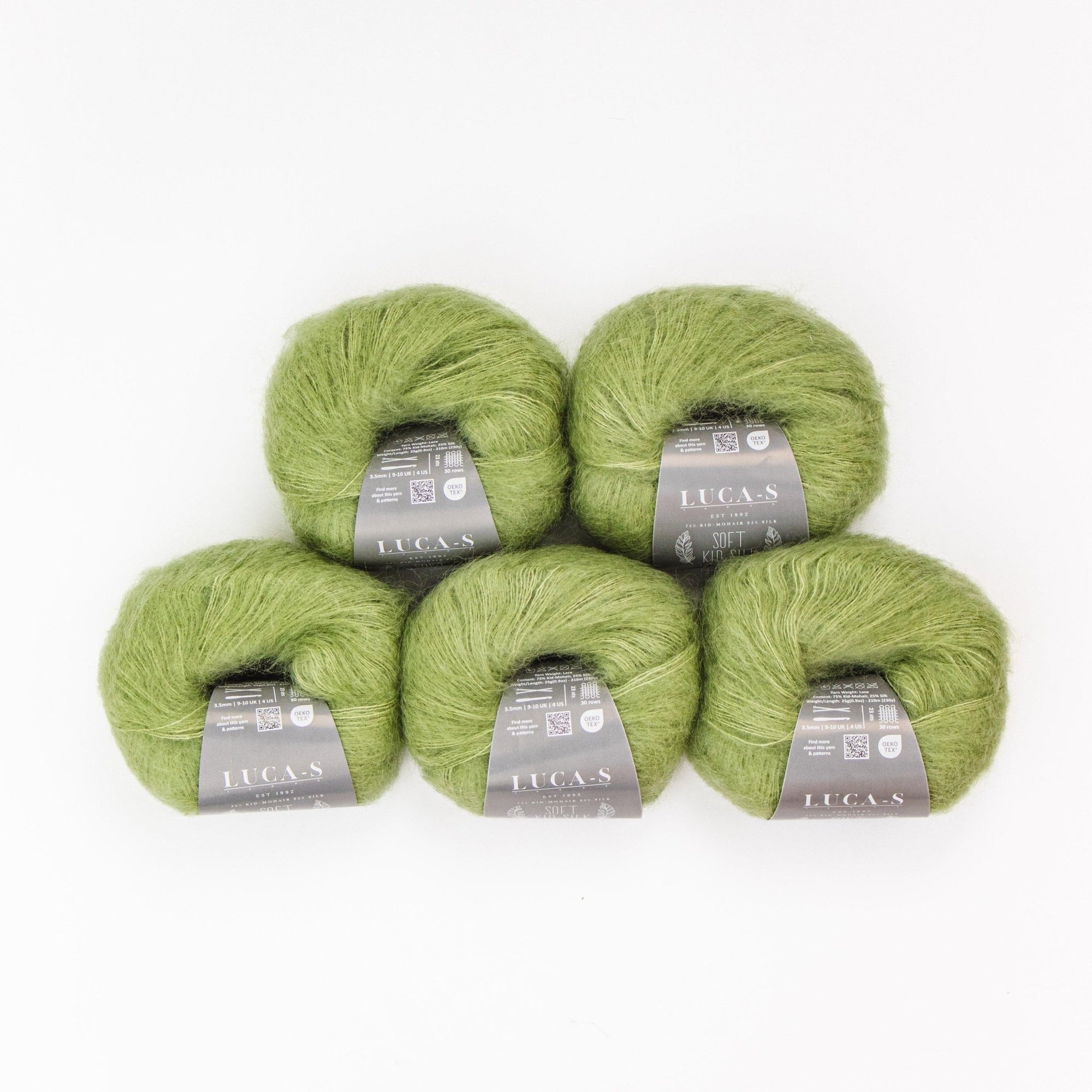 Luca - S Soft Kid - Silk Pack of 5 - Luca - S Yarns