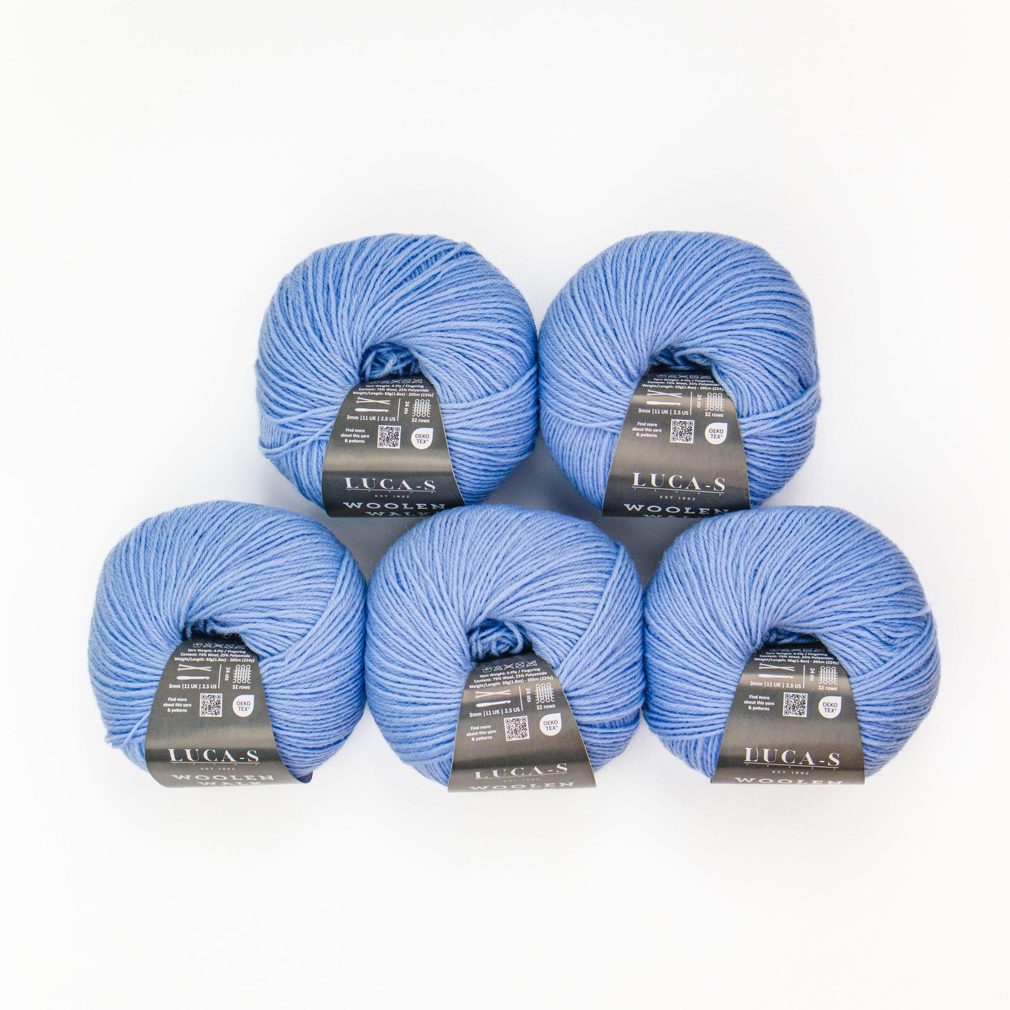 Luca - S WoolenWalk Merino Pack of 5 - Luca - S Yarns