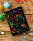 Passport Cover Needlecraft Kit - Cross Stitch Kits on Leather - Luca - S Yarns